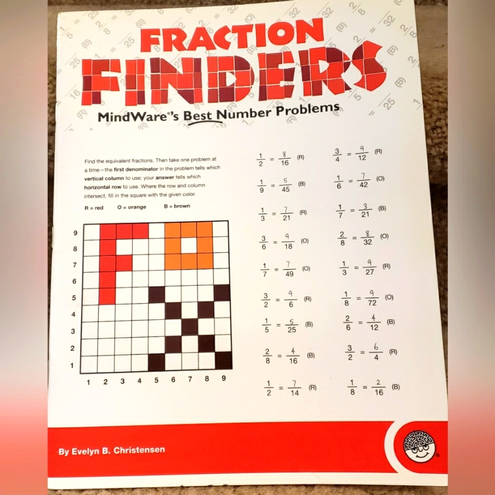 MindWare Fraction Finders Workbook by Evelyn B. Christensen (2008-12-24)